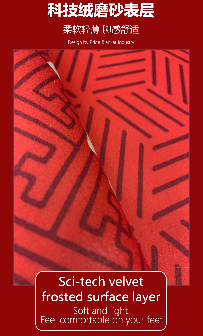 IBH网红爆款硅藻泥地垫新年地垫家用吸水门口垫入户地垫家用防滑橡胶底地垫地毯地垫IBHBHDM220107008详情4