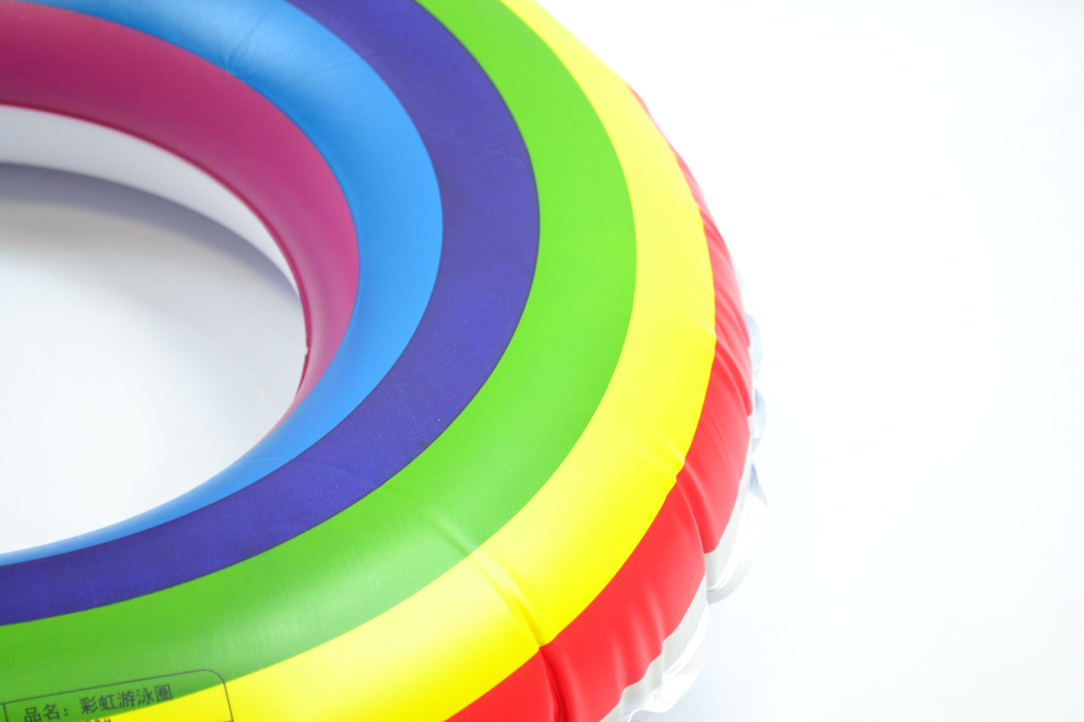 游泳圈/彩虹加厚圈/游泳圈产品图