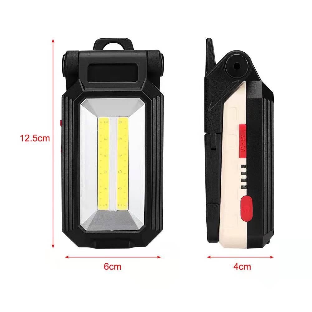 New COB work light, USB charging, magnetic multi-functional maintenance light, portable led flashlight Application Scenario