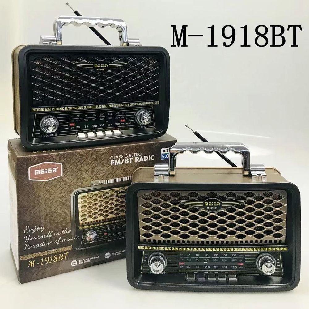 M-1918BT Solar energy radio