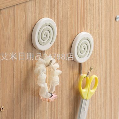 952 Adhesive hook Simple hook behind the door adhesive hook Strong adhesive hook Creative wall hanging towel hook curtain hook ZX