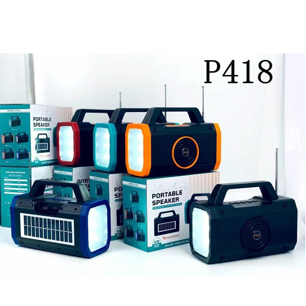 P418 Solar energy radio