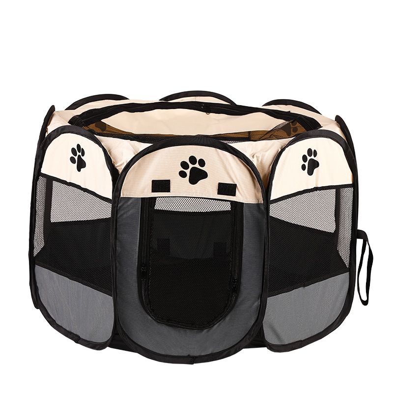Houses Fencing Indoor Puppy Cats Pet Cage Foldable Octagonal Fence Dog Pet Tent Houses Bed