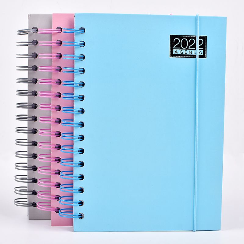 2022 Elastic band Coil Calendar Book Item Picture
