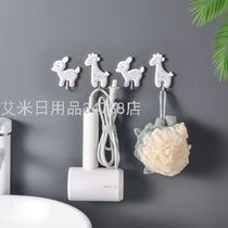 2058 Adhesive hook simple hook behind the door adhesive hook Strong adhesive hook Creative wall hanging towel hook curtain hook