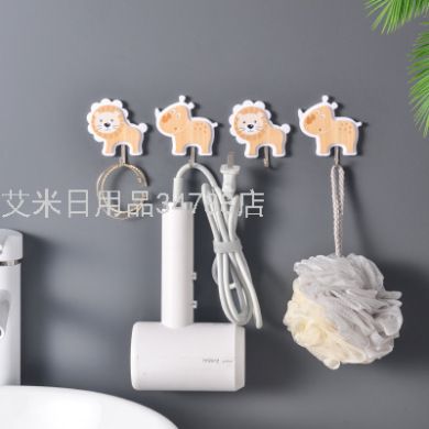 2063 Adhesive hook simple hook behind the door adhesive hook strong adhesive hook Creative wall hanging towel hook curtain hook