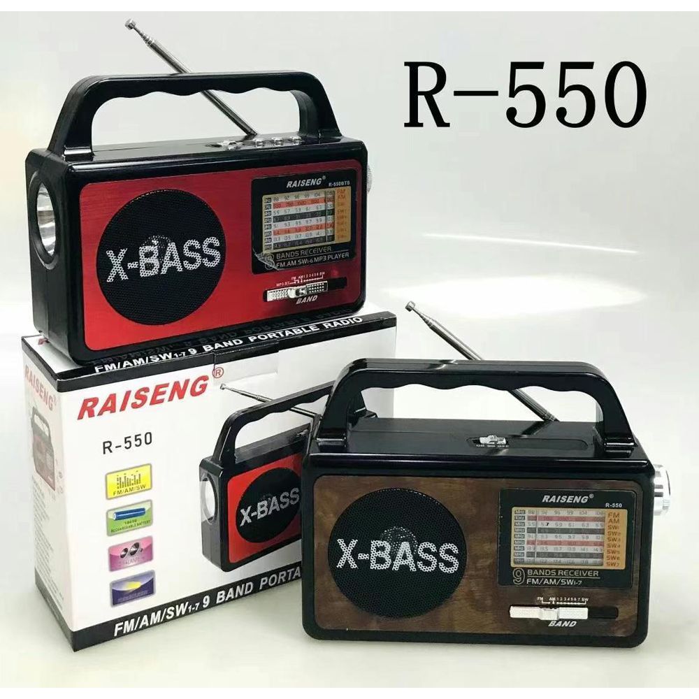 R-550 Solar energy radio