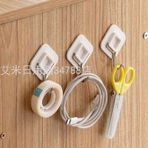 9827 Strong adhesive hook stainless steel hook Coat hook Cartoon adhesive hook no trace wall curtain adhesive hook