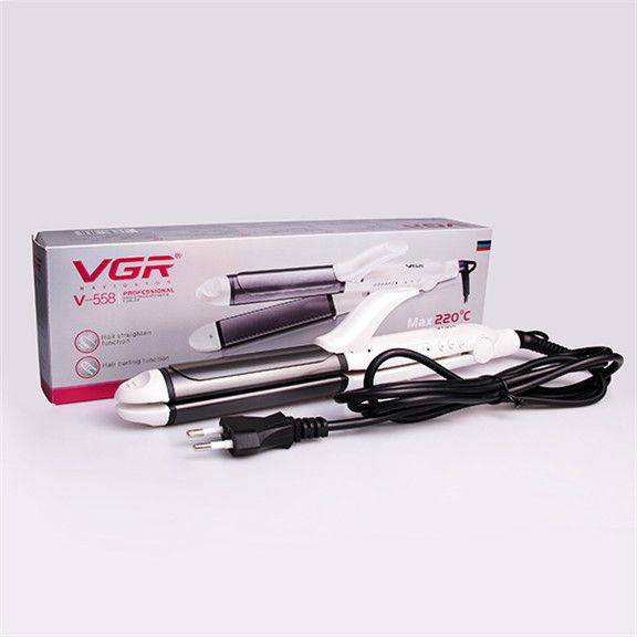 V-558 Straight two-in-one electric hair straightener, ceramic hair straightener, egg roll hair straightener, splint straight hair straightener Application Scenario