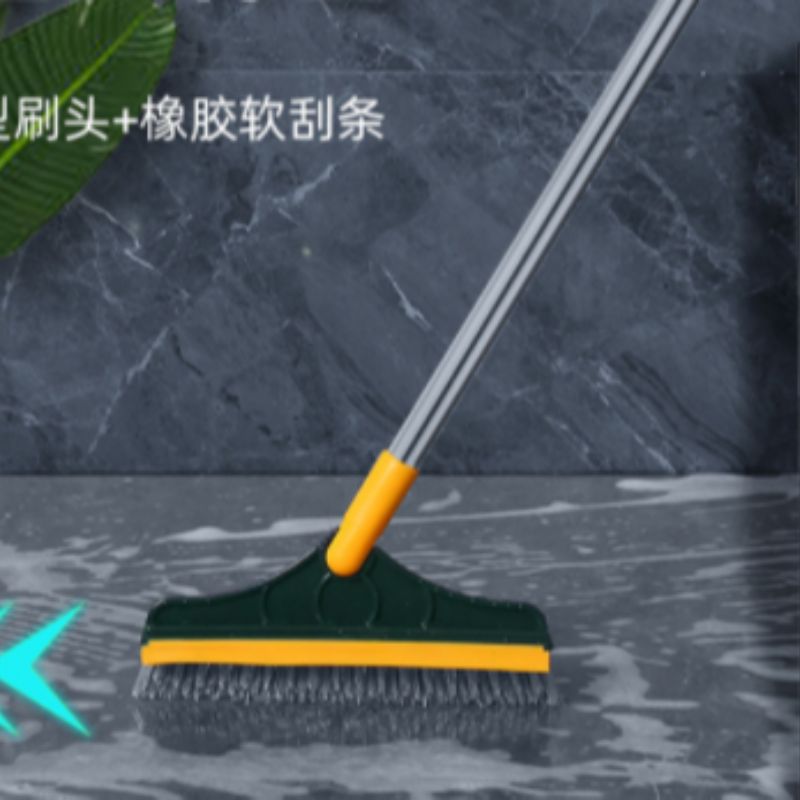 Floor crevice cleaning brush