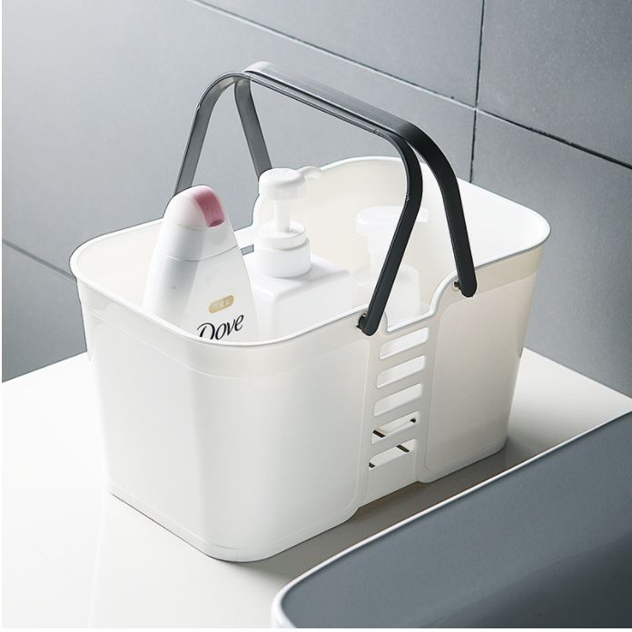 Minimalist Plastic Portable Bath Basket