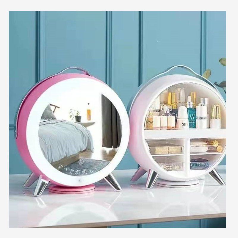 Cosmetics storage rack