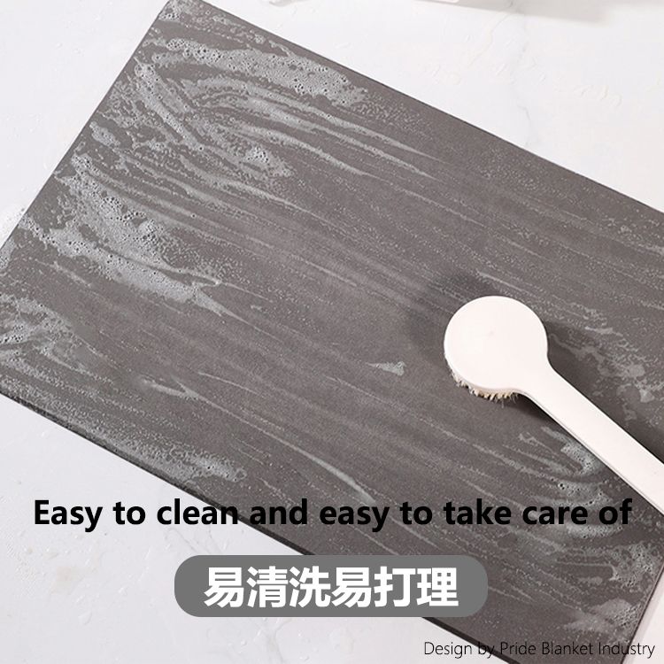 防滑地垫/硅藻泥地垫/网红地垫细节图