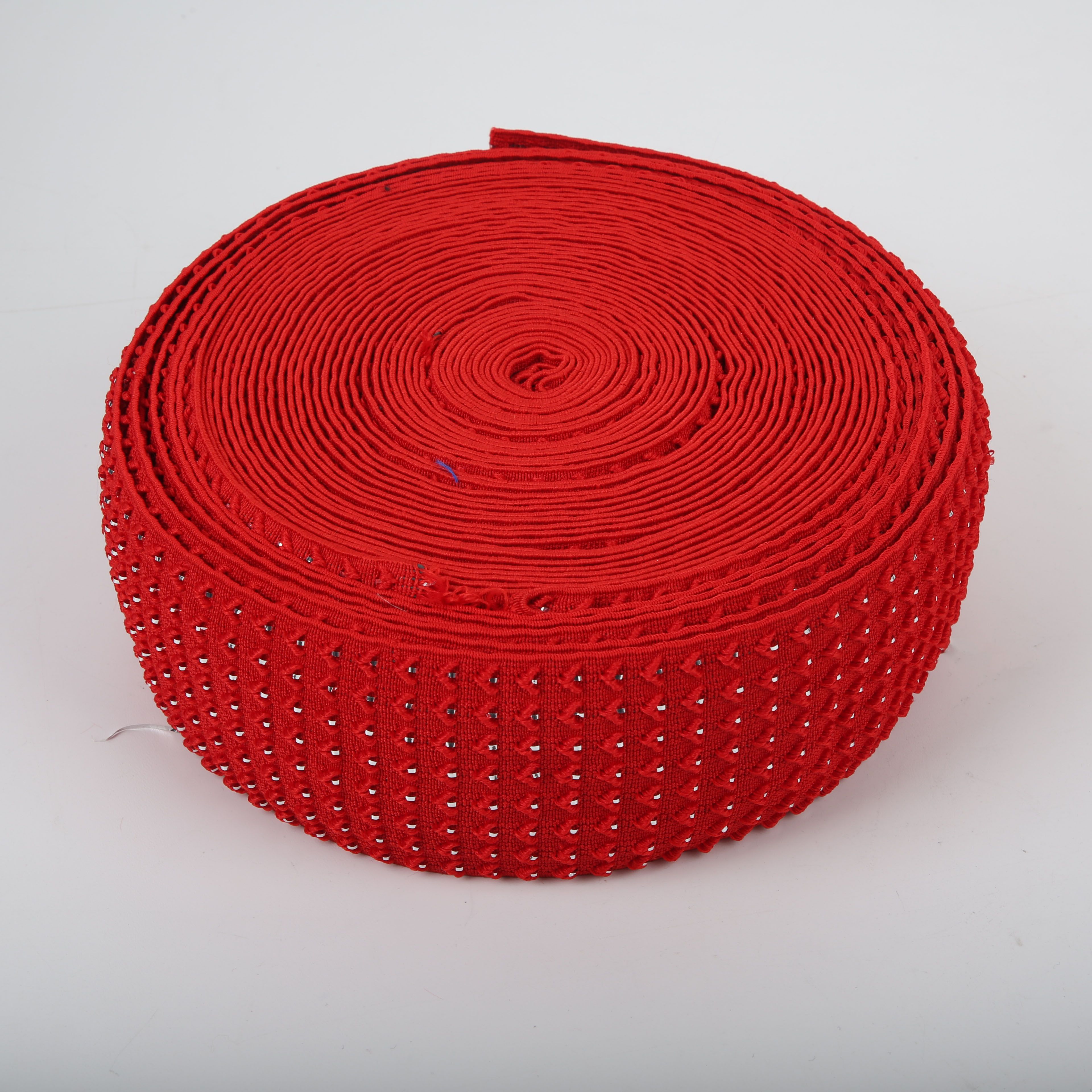 shuttleless Silver wire Elastic Band 7cm Width thumbnail