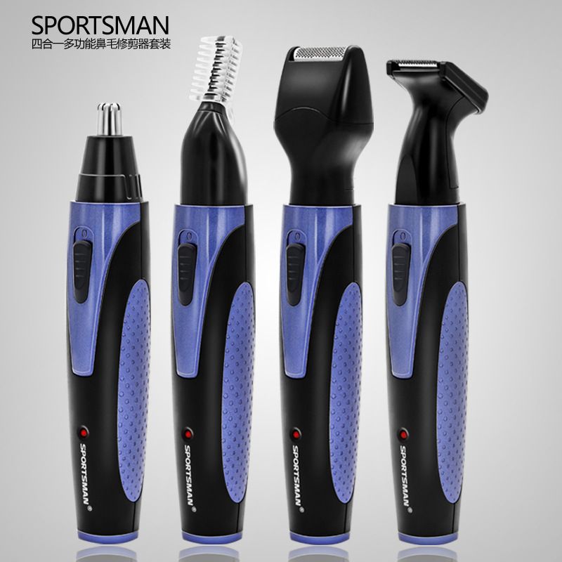 Sm-409 Electric Nose Hair Trimmer Male Nose Hair Trimmer Sideburns Eyebrow Trimmer 4 in 1 set Application Scenario