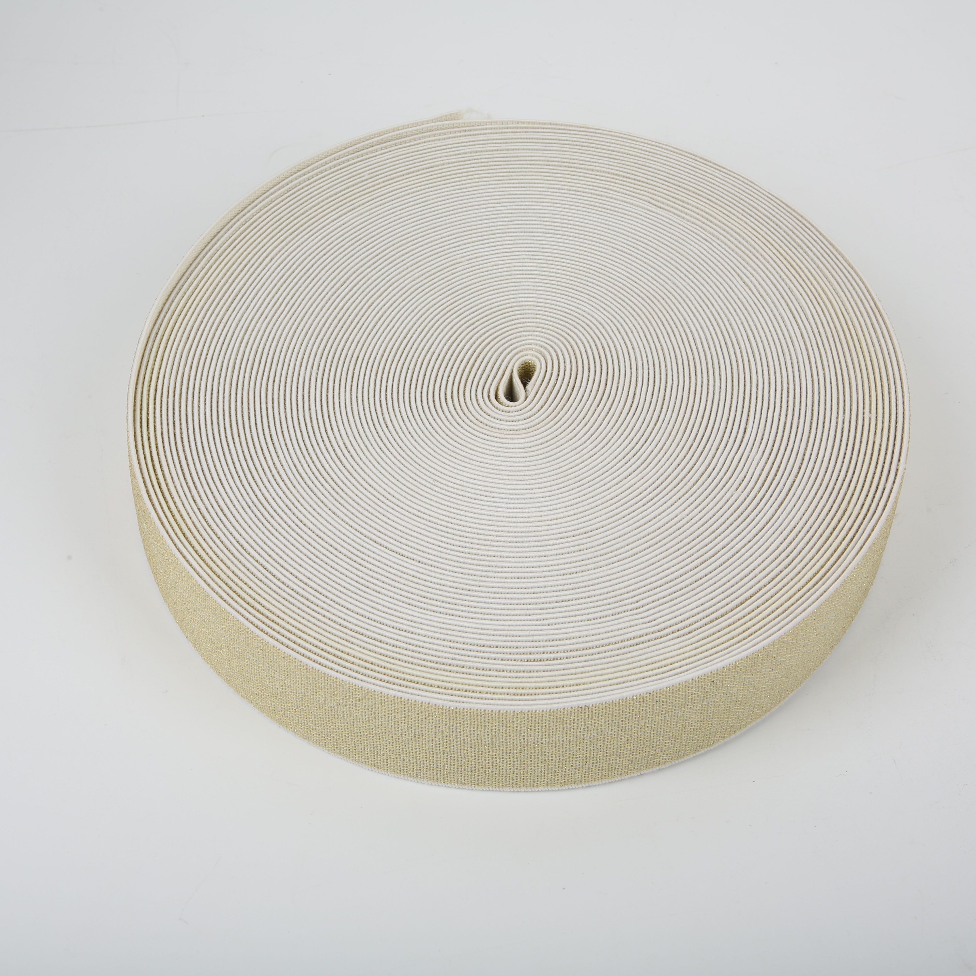 shuttleless Golden Elastic Band 4cm Width thumbnail