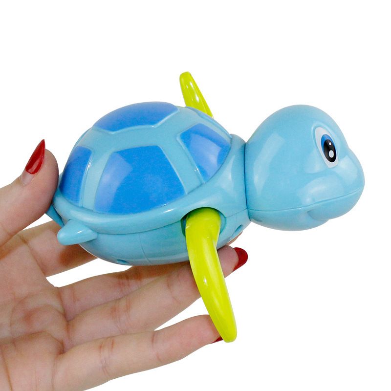 Children's bath and water toy Cool swim baby turtle baby winding up children's bathroom swimming turtle toy Item Picture