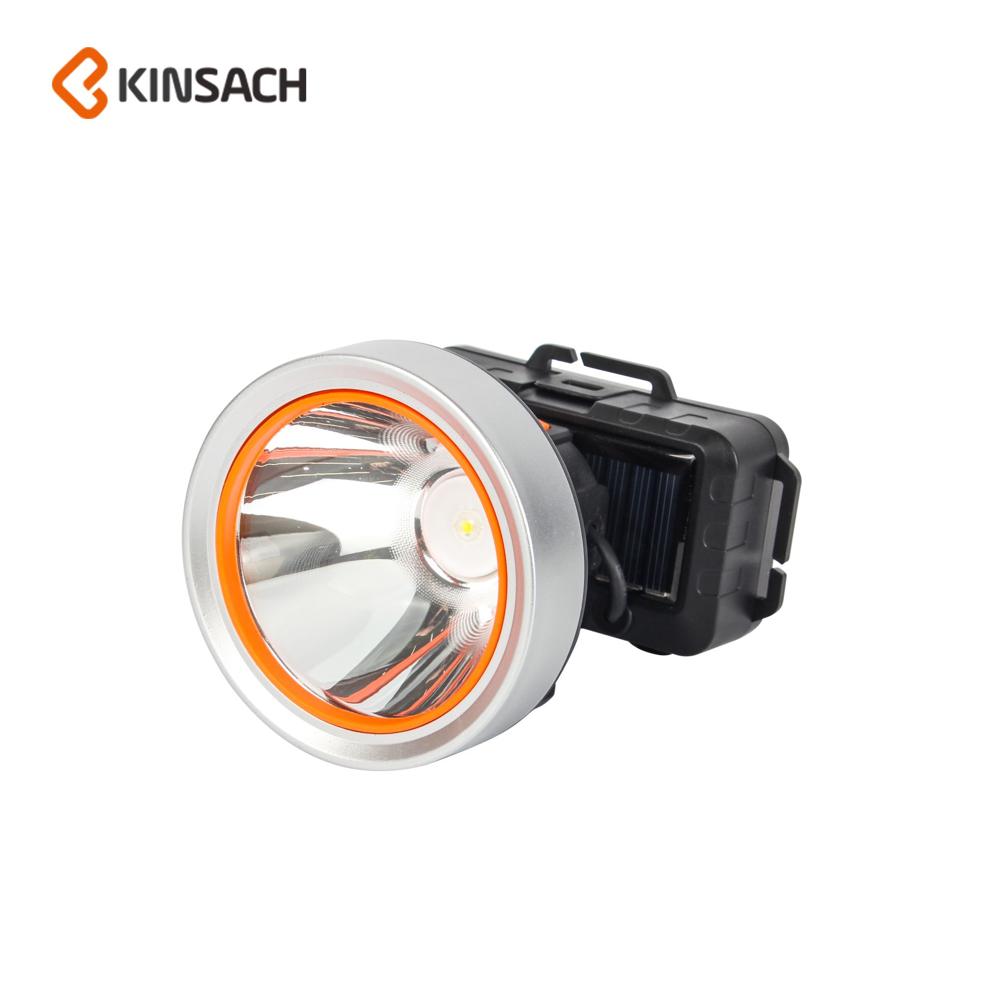 Rechargeable USB solar charging headlight ultra bright fishing light long-range headlight