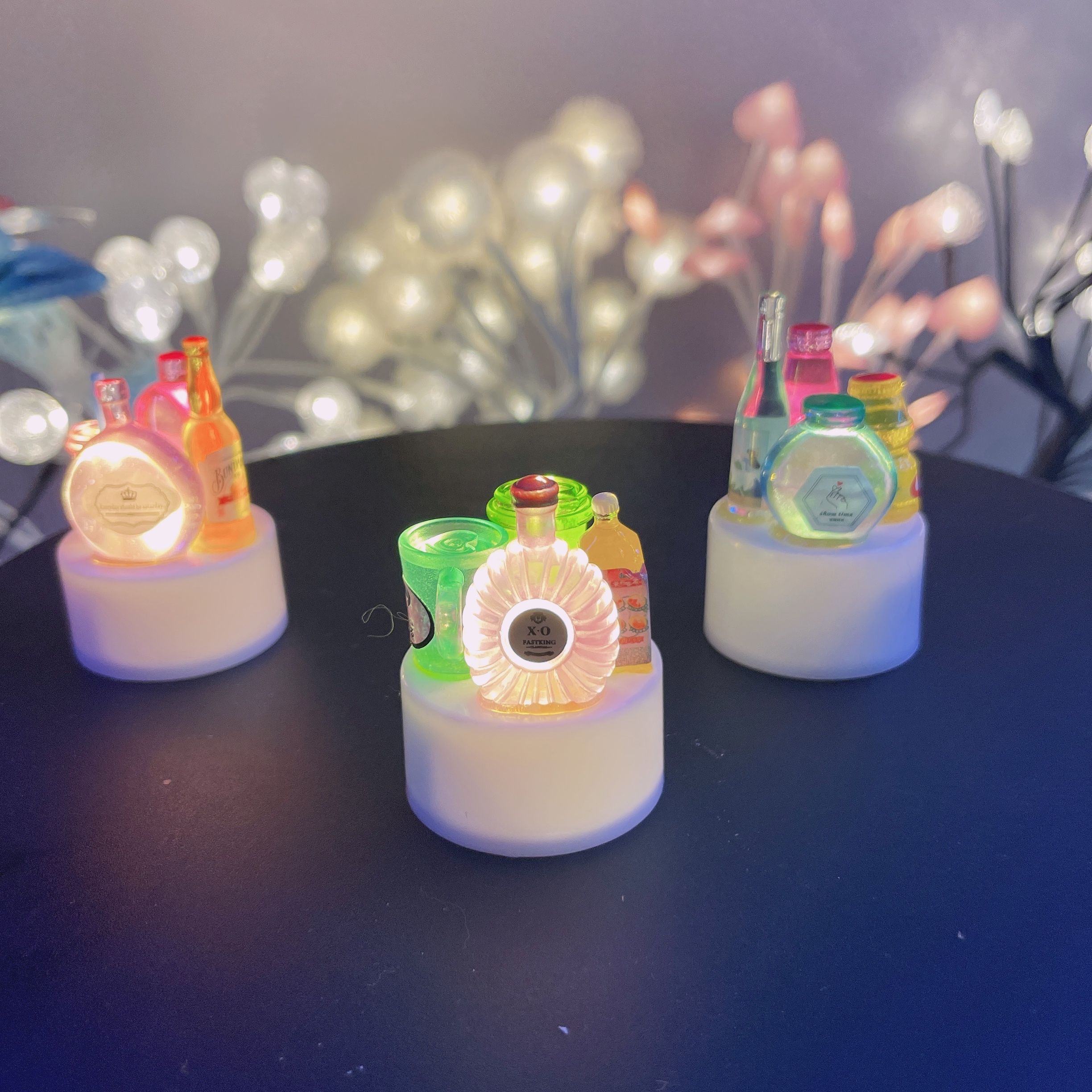 蜡烛灯新款白底实物图