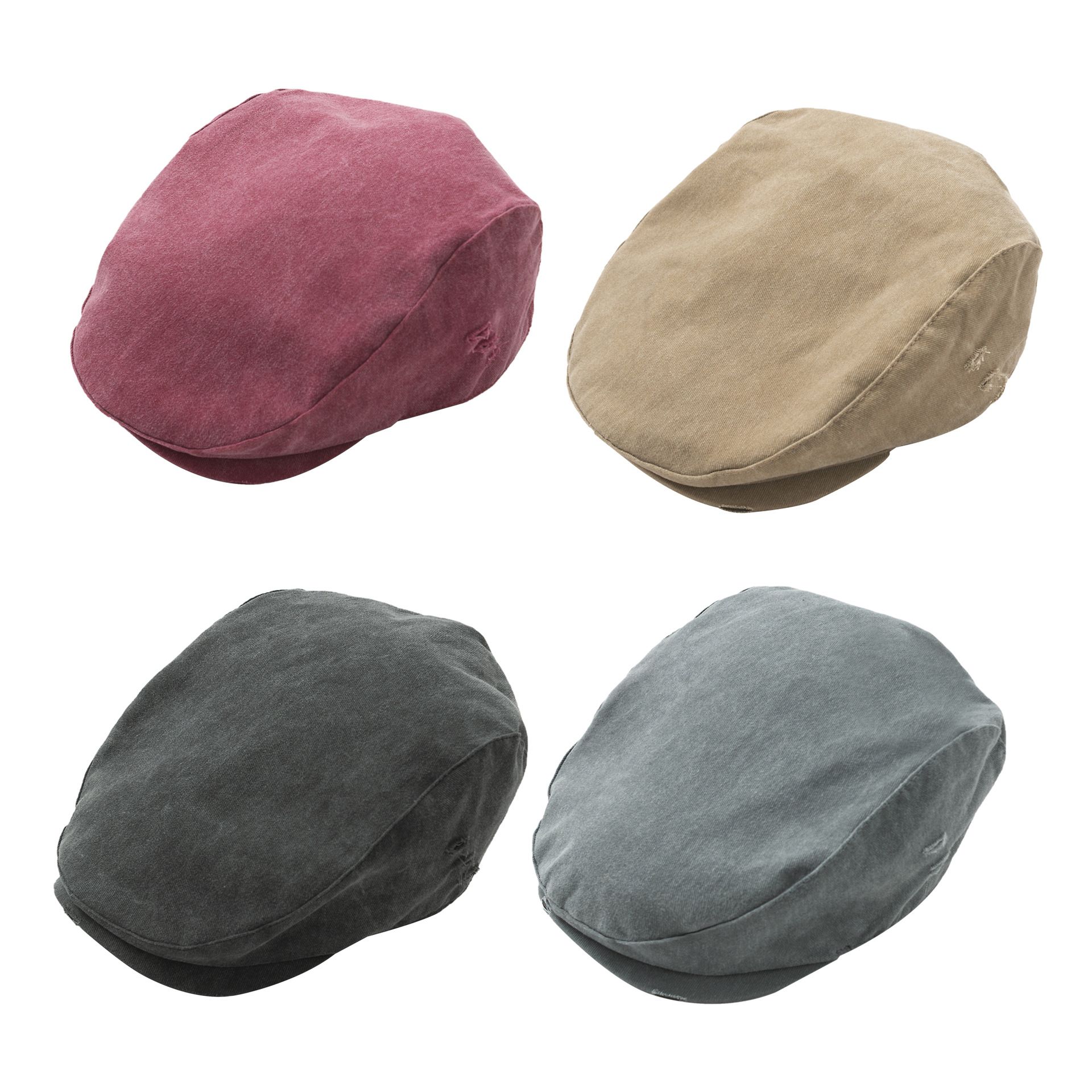 Forward hat beret autumn and winter fashion trendy British hat men's khaki peaked cap men's tide brand Korean casual thumbnail