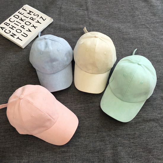 Buckskin Velvet Cap Casual Hip Hop Baseball Hat Men and Women Summer Shade Outdoor Sports Cap thumbnail