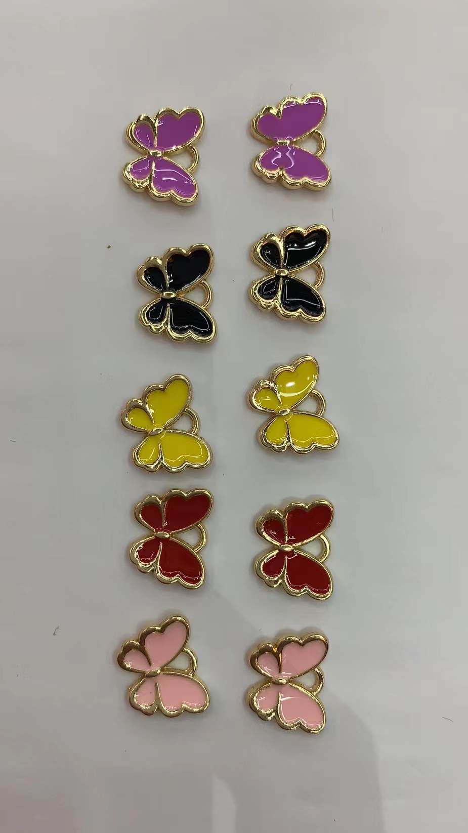 Alloy oil-dripping butterfly