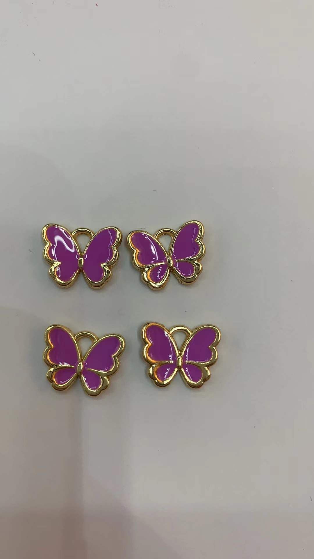 Alloy oil-dripping butterfly details Picture