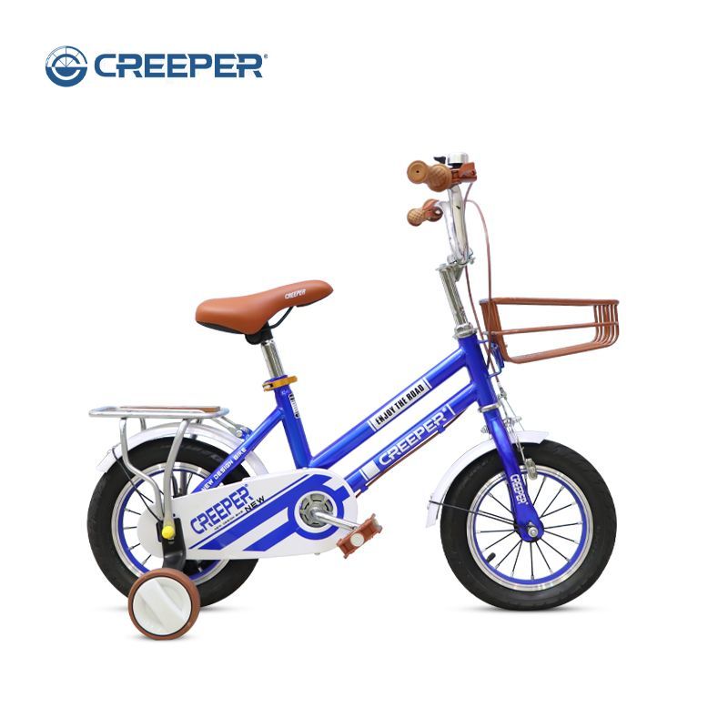 Children's Bicycle 12#14#16# Double Iron Tube Reinforced Frame Leisure Baby Bicycle thumbnail