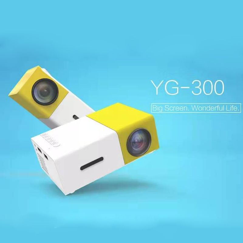 JAVAID 2022 迷你投影仪热销新款YG300高清LED投影机详情图4