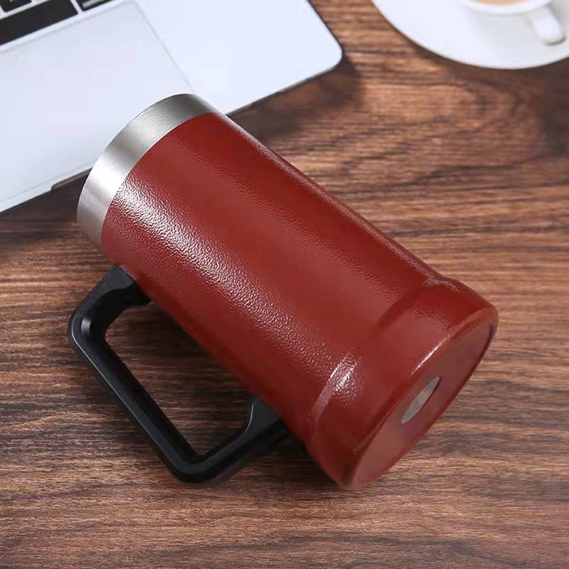 New beer mug made of 304 stainless steel, double-layer vacuum portable cup and insulated cup pic 3