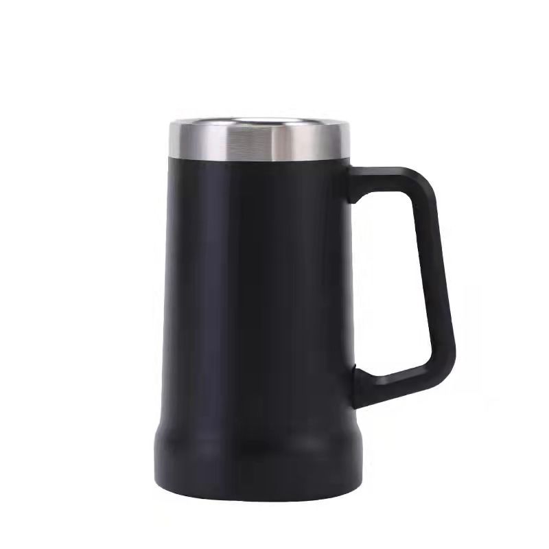 New beer mug made of 304 stainless steel, double-layer vacuum portable cup and insulated cup pic 12
