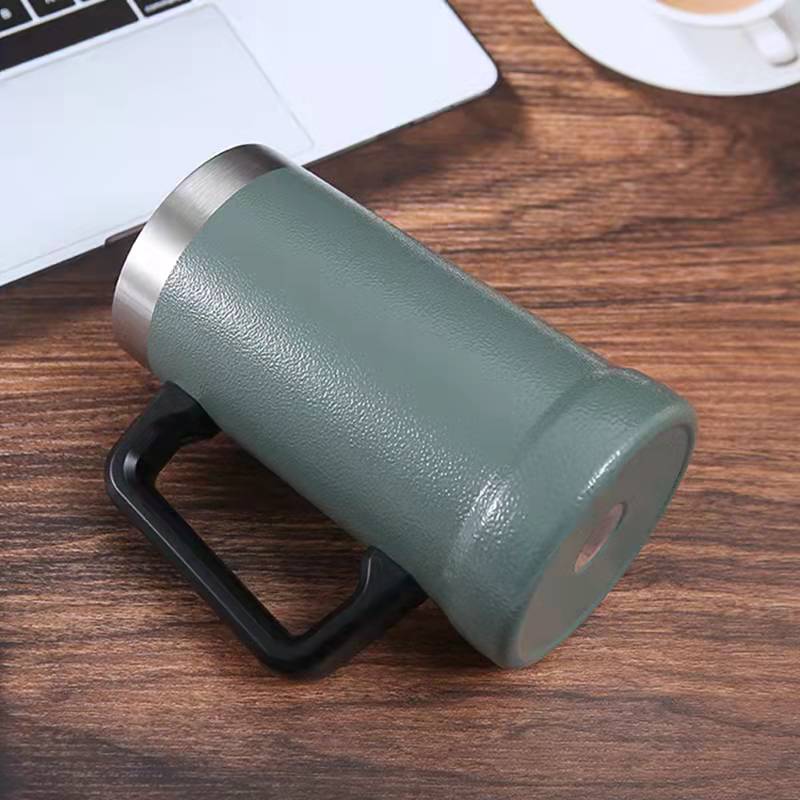 New beer mug made of 304 stainless steel, double-layer vacuum portable cup and insulated cup pic 2