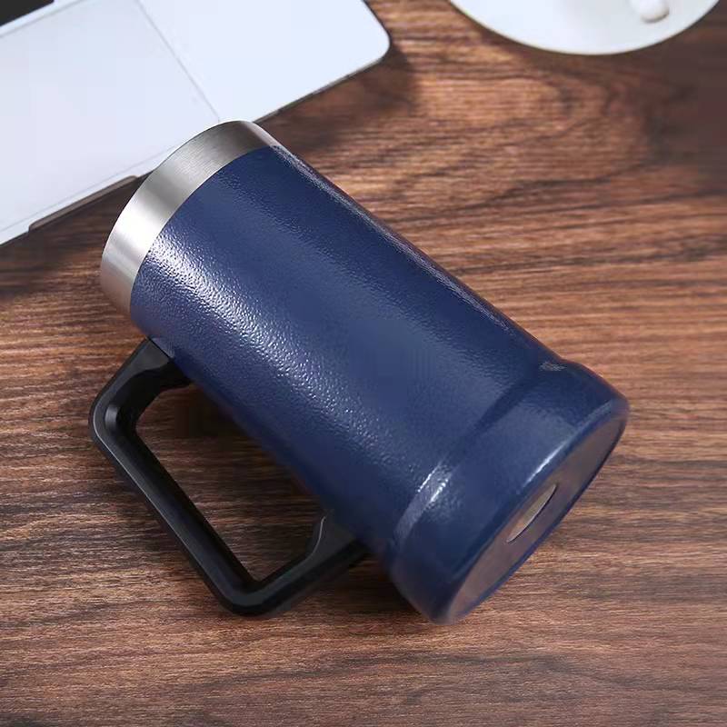New beer mug made of 304 stainless steel, double-layer vacuum portable cup and insulated cup pic 7