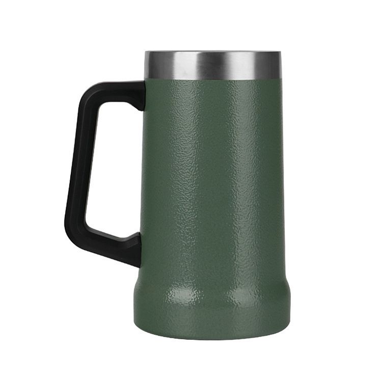 New beer mug made of 304 stainless steel, double-layer vacuum portable cup and insulated cup details Picture