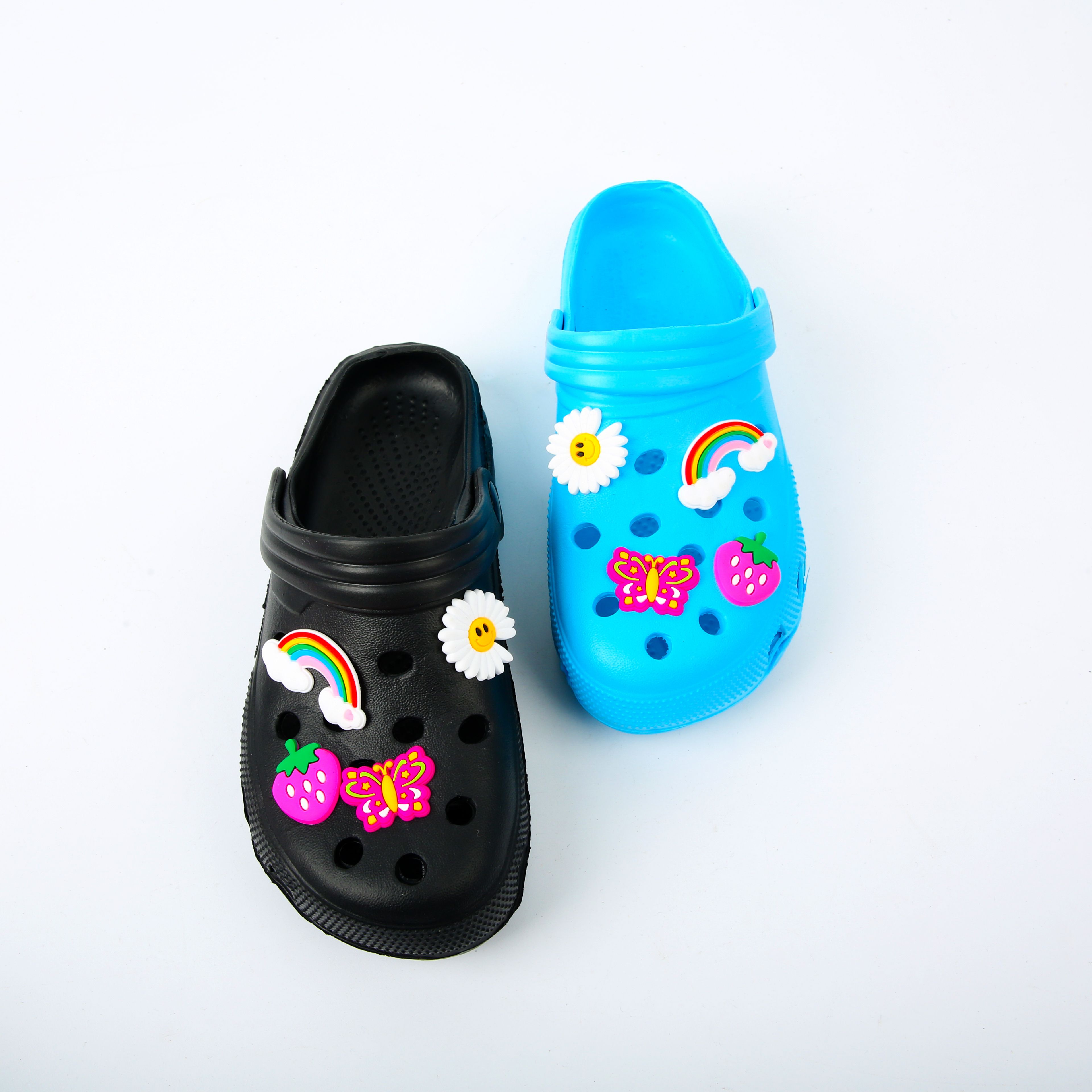 Cute Flower Patch graden sandals children shoes Item Picture