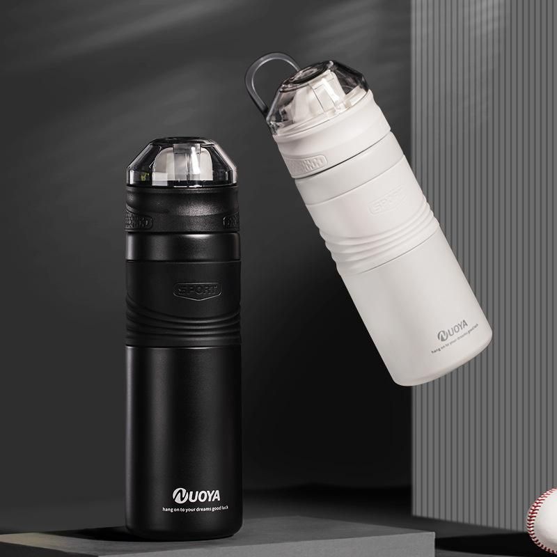 Car thermal mug simple office home bomb cover water cup full figure