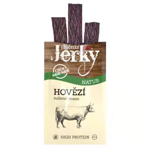 捷克进口零食肉干Jihočeské Jerky牛肉原味23g