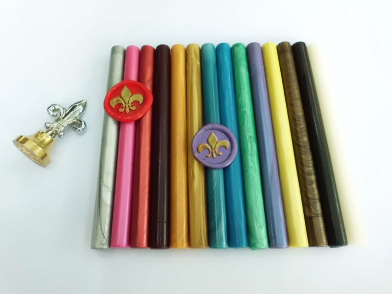 厂家直销 火漆印章专火漆封蜡 圆形蜡棒封蜡现货批发 量大优惠详情图6