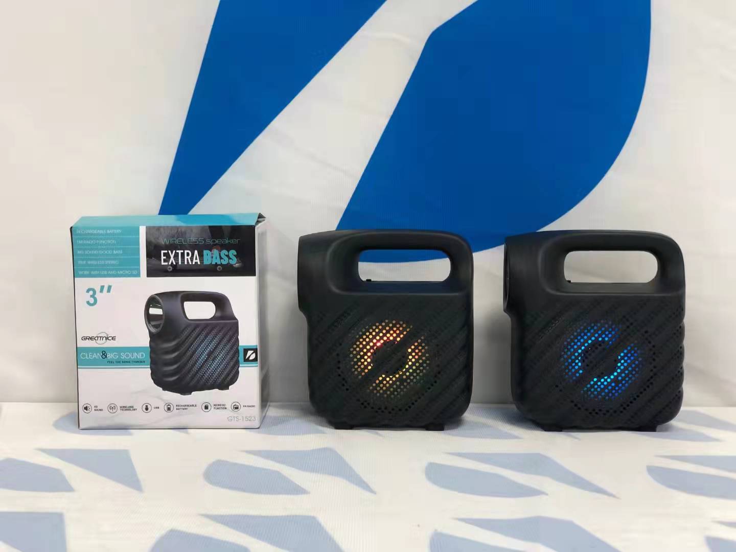 Gts-1523 single 3-inch KTS/GTS/KTX series portable speaker Bluetooth wireless audio radio