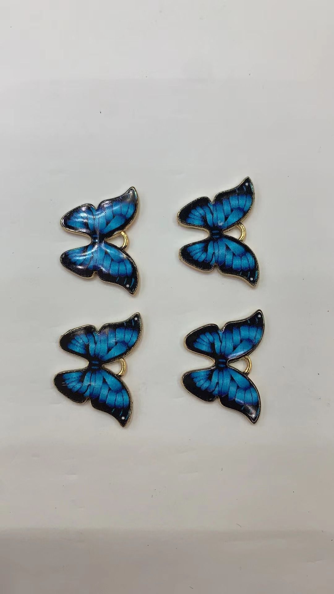 Alloy flower butterfly