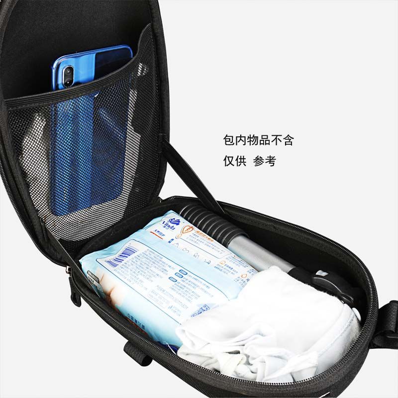319A、YA293自行车前挂包车把手首包车头包自行车储物包防水包硬壳挂包详情8