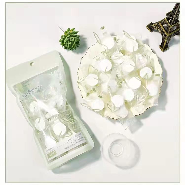 压缩面膜粒面膜碗套装亲肤小巧便携糖果面膜粒美妆化妆工具50粒入