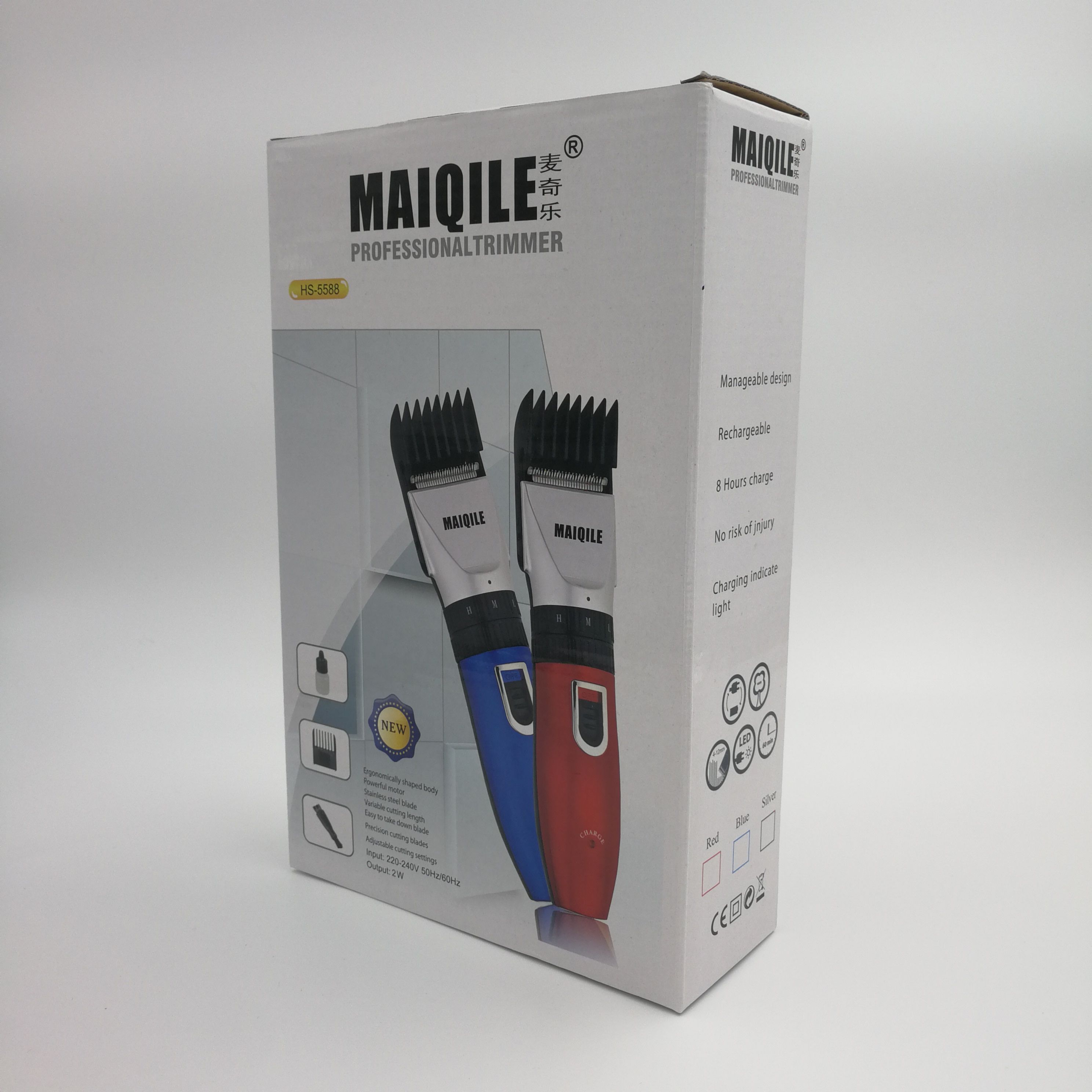 专业电动理发器充电式电推剪电推子剃光头理发工具多功能发廊用家用详情图1