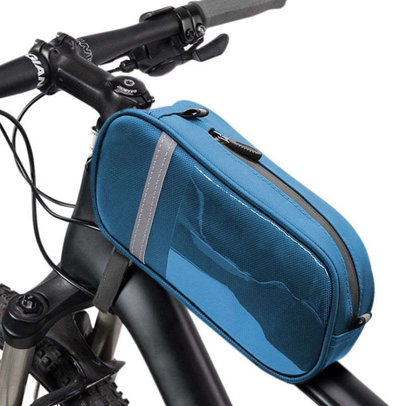 220112 Mountain bike, front beam bag, riding equipment, front beam bag, seat post, quick-release tail bag, saddle bag Specification image