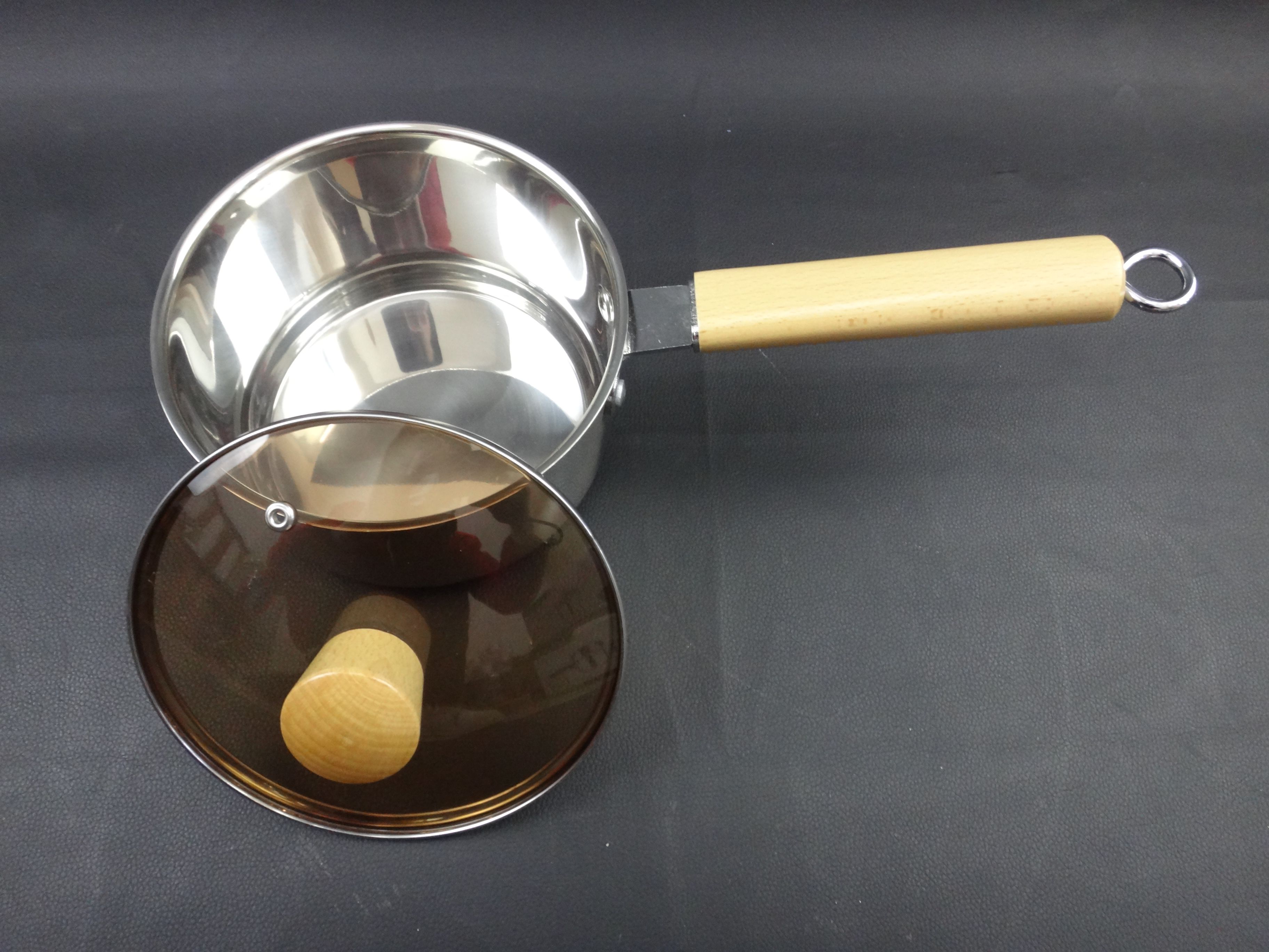 DF TRADING HOUSE DF99221 Single handle Extra thick Small milk Boiling pot Zhangqiu Non-stick wok Household multi-functional Application Scenario