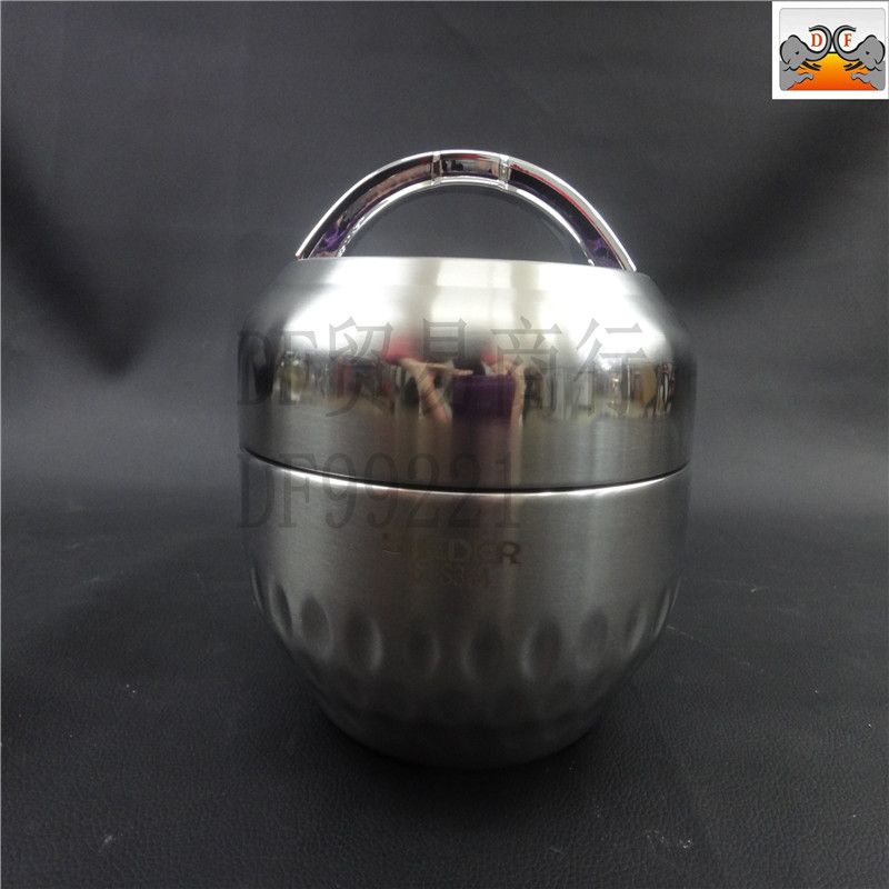 DF TRADING HOUSE DF99221 Diamond Apple Lunch Box Portable Insulated Lunch Box Thickened Old-fashioned Enamel style details Picture