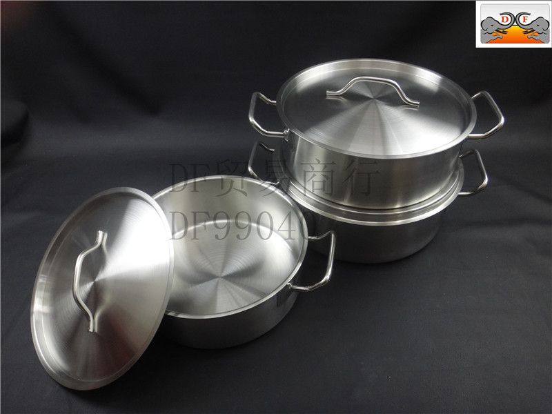 DF TRADING HOUSE DF99040 03 double-bottom double-flavored hot pot basin 316 non-induction steel pancake griddle Disposable hot pot stove Cookware Application Scenario