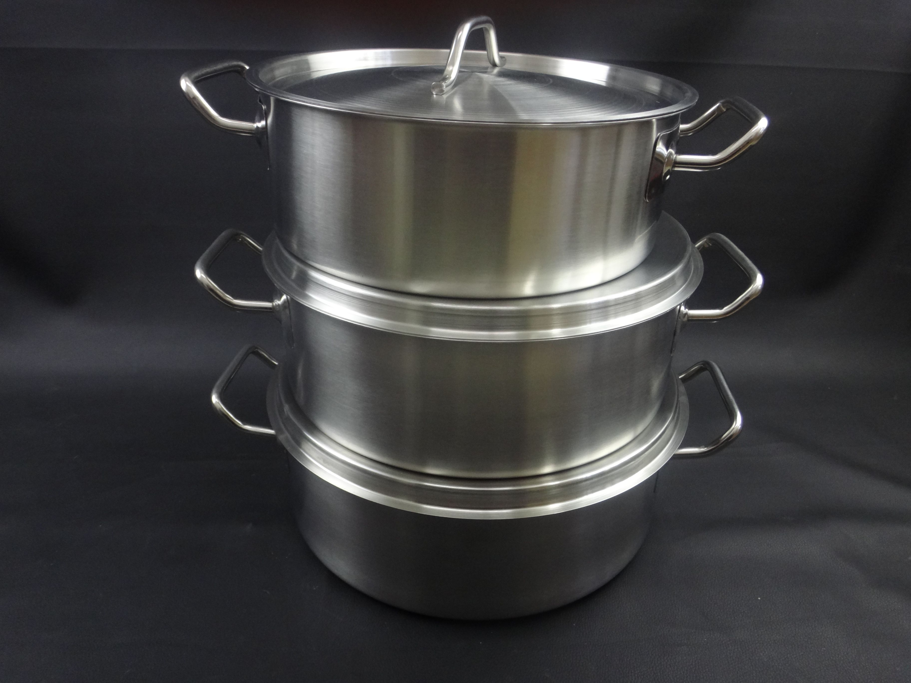 DF TRADING HOUSE DF99040 03 double-bottom double-flavored hot pot basin 316 non-induction steel pancake griddle Disposable hot pot stove Cookware Item Picture