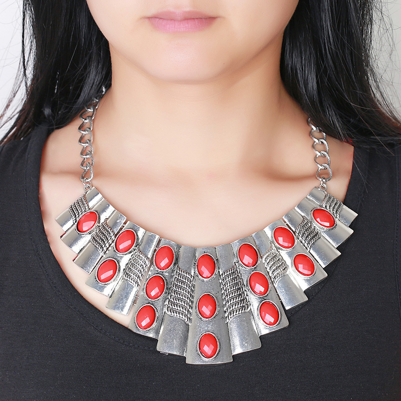 Necklace set jewelry Women Necklace African boho necklace thumbnail