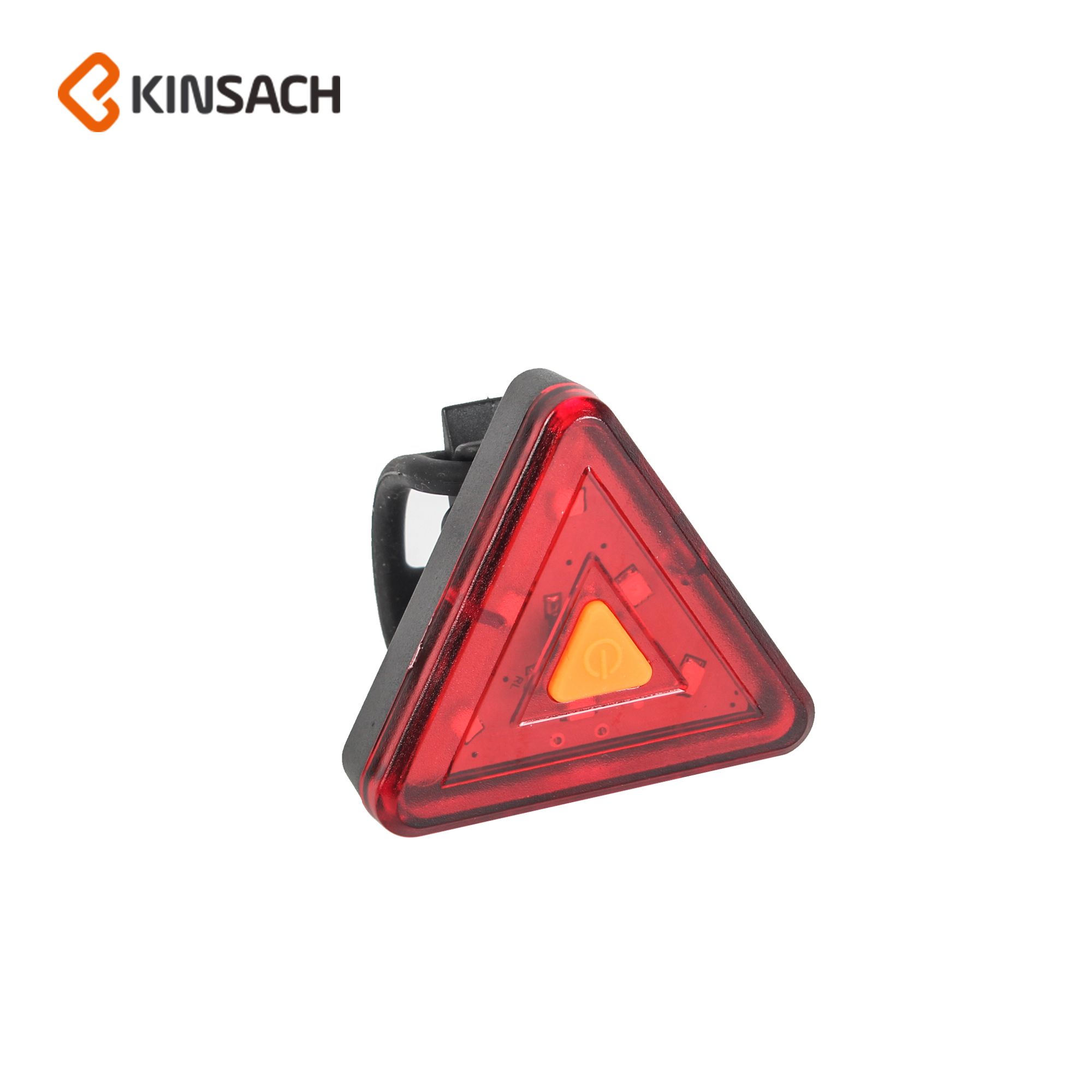 Factory direct sales bike lights 6 red LED night riding bike taillights mountain bike riding equipment